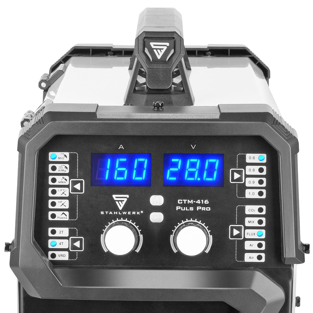 STAHLWERK Kombi Schweißgerät CTM-416 PULS 6-in-1 160 A