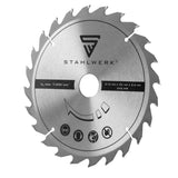 STAHLWERK Universal Sägeblatt 210 x 2,6 / 30 mm mit 25,4 mm Adapterring