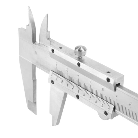 STAHLWERK Messschieber 0-150 mm DIN 862 aus gehärtetem Carbon-Stahl