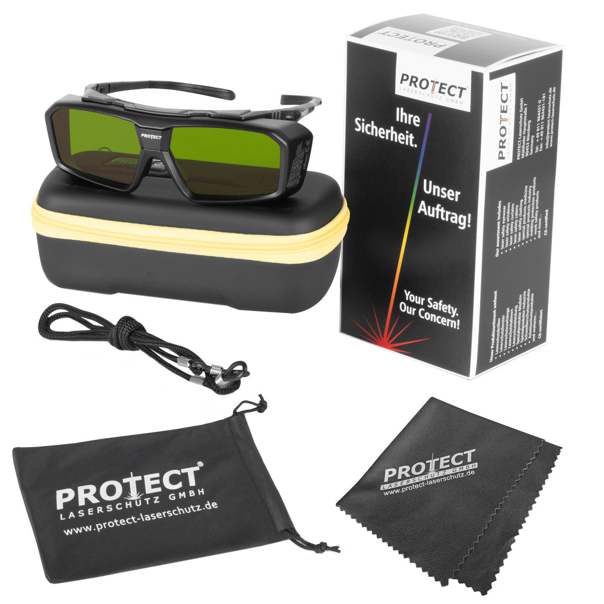 PROTECT Starlight X2 Laserschutzbrille Wellenlängenbereich von 800  1.320 nm