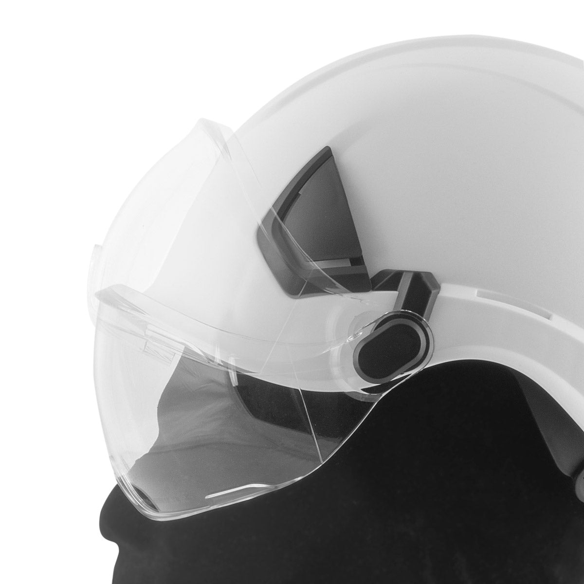 STAHLWERK Schutzhelm SVH-100 ST mit Visier EN397 EN166 Forsthelm