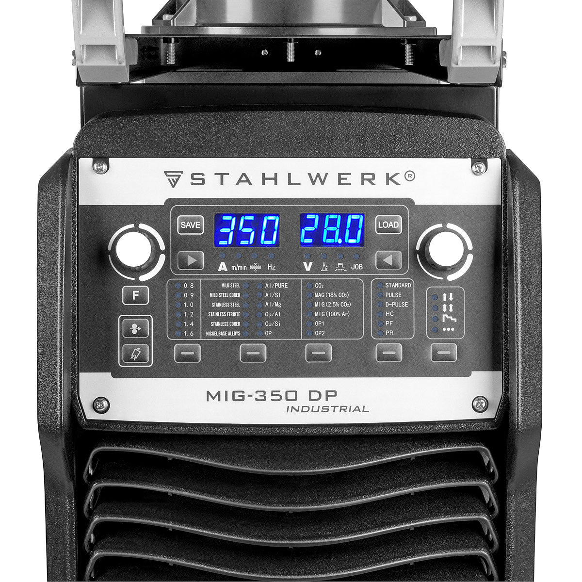 STAHLWERK Industrie-Schweißgerät MIG MAG 350 DP Vollausstattung IGBT mit 350 A