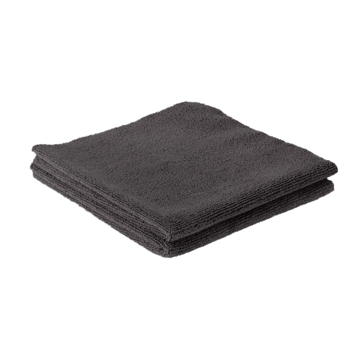 STAHLWERK Mikrofaser-Handtuch 10er Set 40 x 40 cm 300 gsm schwarz