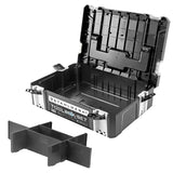 STAHLWERK Toolbox mit Innenfach Größe S 443 x 310 x 128 mm stapelbare Systembox