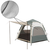 STAHLWERK Campingzelt Z-273 ST 273 x 273 cm selbstaufbauendes Pop-Up-Zelt