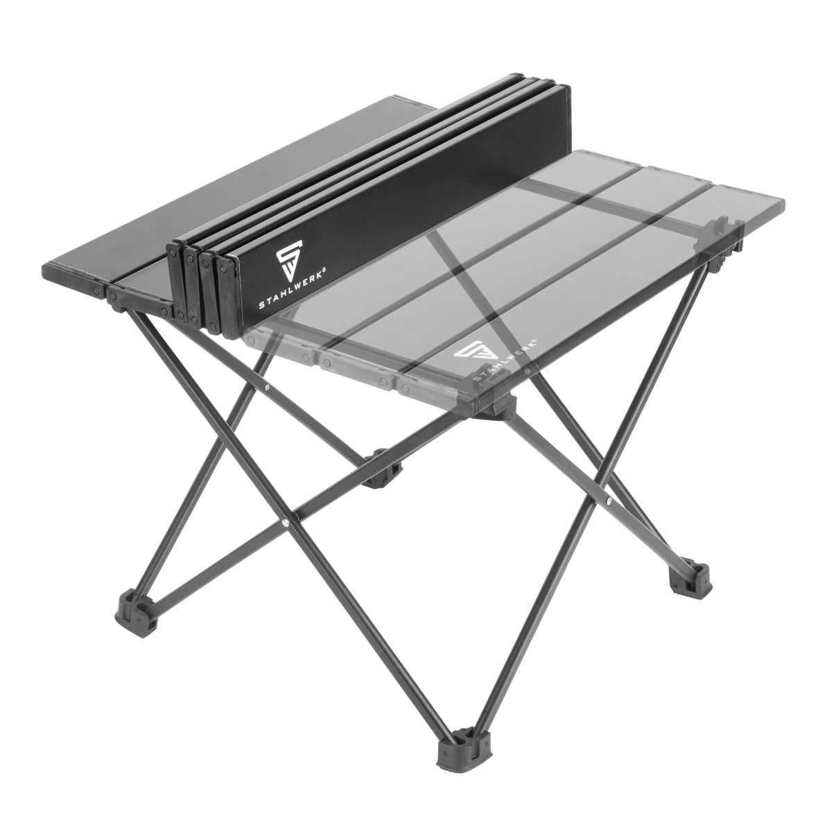 STAHLWERK Aluminium Falttisch Klapptisch Campingtisch Gartentisch Picknicktisch