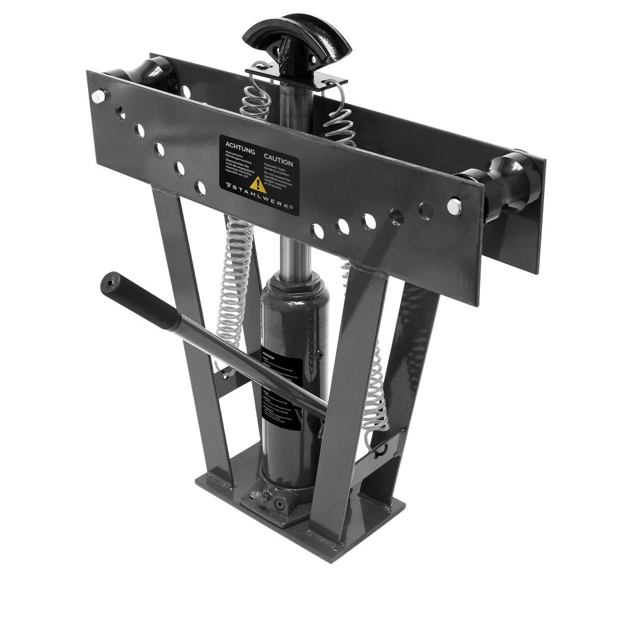 STAHLWERK Rohrbiegemaschine bis 90° 12 t Presskraft hydraulisches Rohrbiegegerät